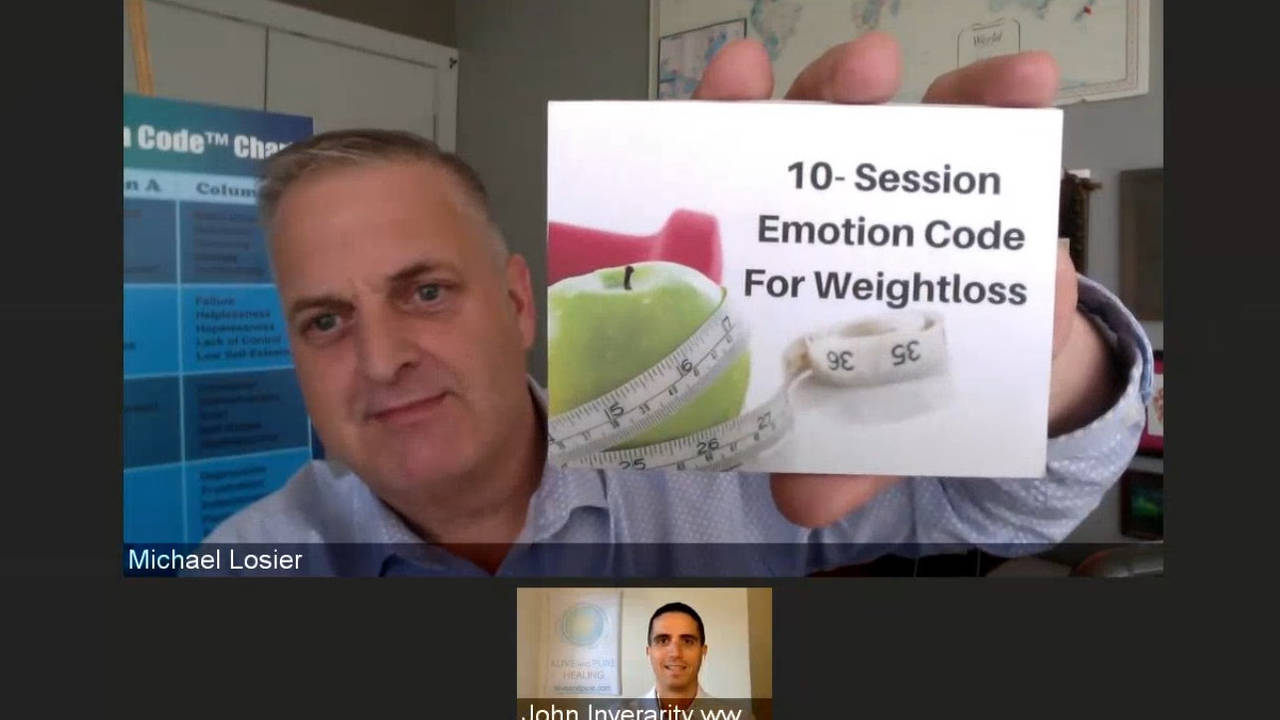 Episode #5 Emotion Code 2 People Receive a Session FOOD Cravings Michael Losier and John Inverarity
