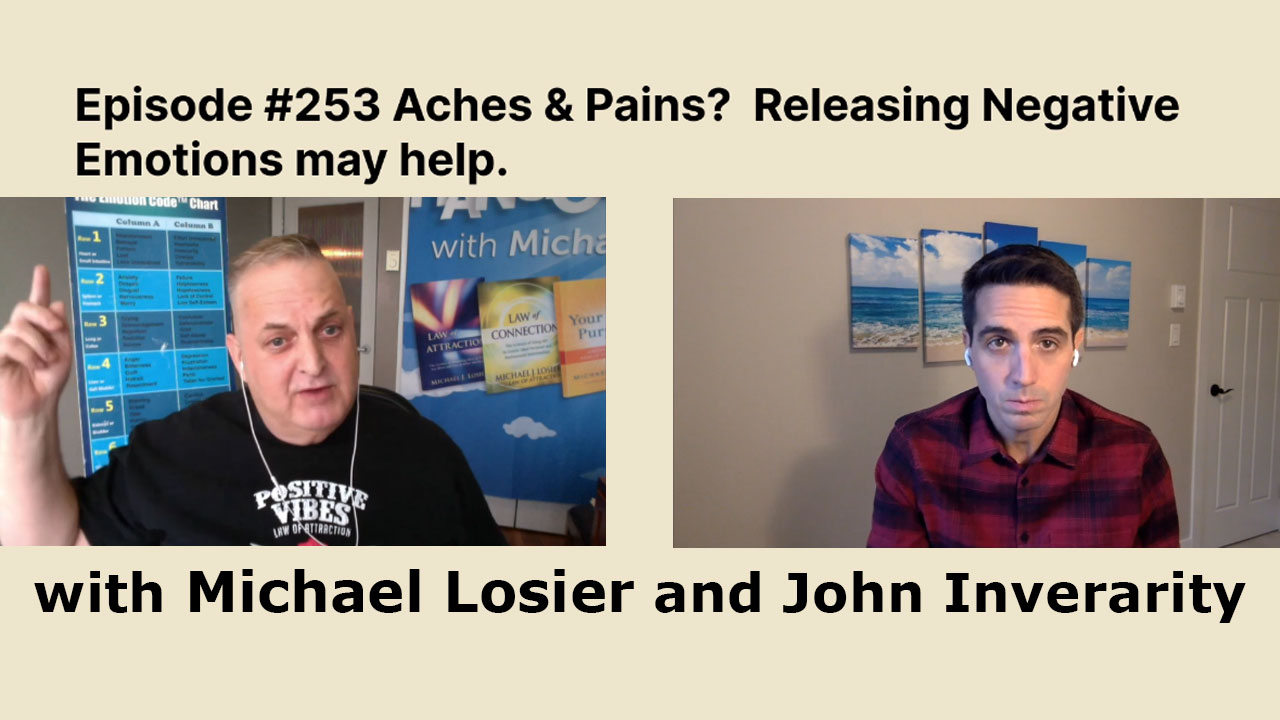Episode #253 Aches & Pains? Releasing Negative Emotions may help